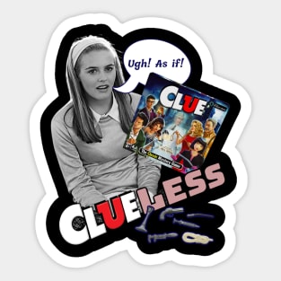 Clueless Sticker